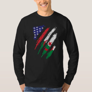 Camiseta Argélia American Grown Flag USA Patriot Heritage M
