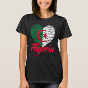 Camiseta Argélia Arábicos Argelinos Berber Africa Ti
