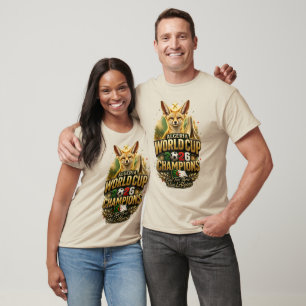 Camiseta Argélia Campeã da Copa do Mundo de 2026 Vitória do