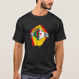 Camiseta Argélia E Descendentes De Espanha De Algeri