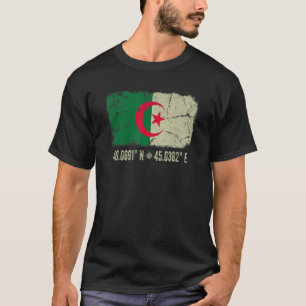 Camiseta Argélia - Sinalizador Coordena Homens Mulheres Arg