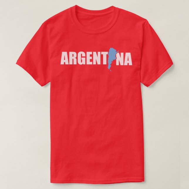 Camiseta Argentina (Frente do Design)