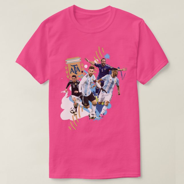 Camiseta Argentina 3 (Frente do Design)