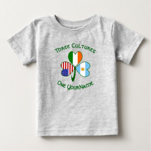 Camiseta Argentina EUA Irlanda Flagres Shamrock Seu Nome