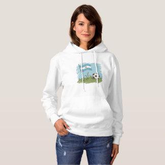 Camiseta Argentina flag and soccer ball
