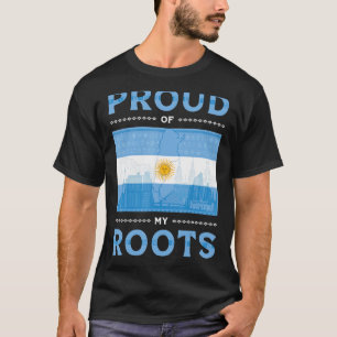 Camiseta Argentina Flag Roota Futebol Argentino Argentina