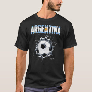 Camiseta Argentina - Futebol Argentino No Cr