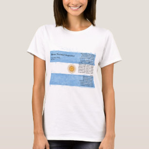 Camiseta Argentina - Himno Nacional Argentino