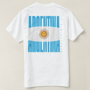 Camiseta Argentina La Albiceleste Streetwear