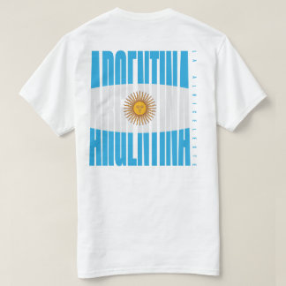 Camiseta Argentina La Albiceleste Streetwear