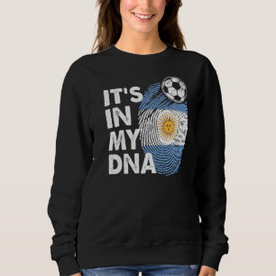 Camiseta Argentina no meu Dna Argentino Flag Team Argentino