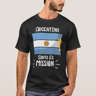 Camiseta Argentina Papais noeis Fe Mórmon LDS Missão Missio