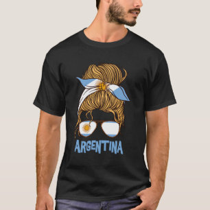 Camiseta Argentina Por Bandeira Argentina Para O Argentino