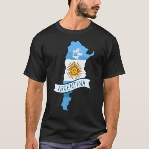 Camiseta Argentina Soccer Team Argentinajersey 2022 Flag Vi