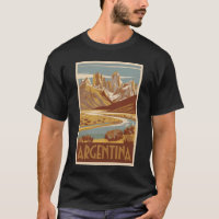 Argentina Viagem Art Vintage