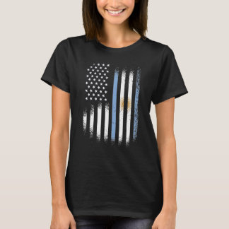 Camiseta Argentinian American Hispanic Heritage Month Patri