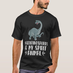 Camiseta Argentinossauro é meu espírito animal