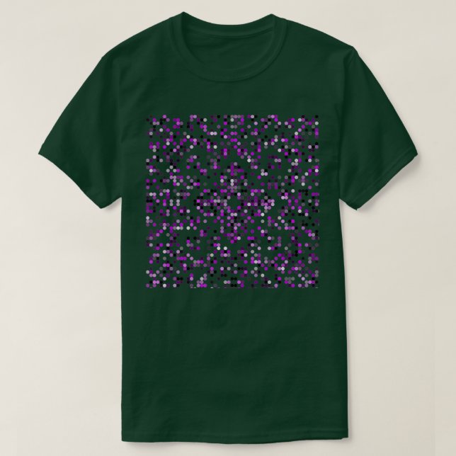 Camiseta argila de órbita colorida (Frente do Design)