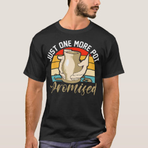 Camiseta Argila para Cerâmica Divertida Escultura de Pote d
