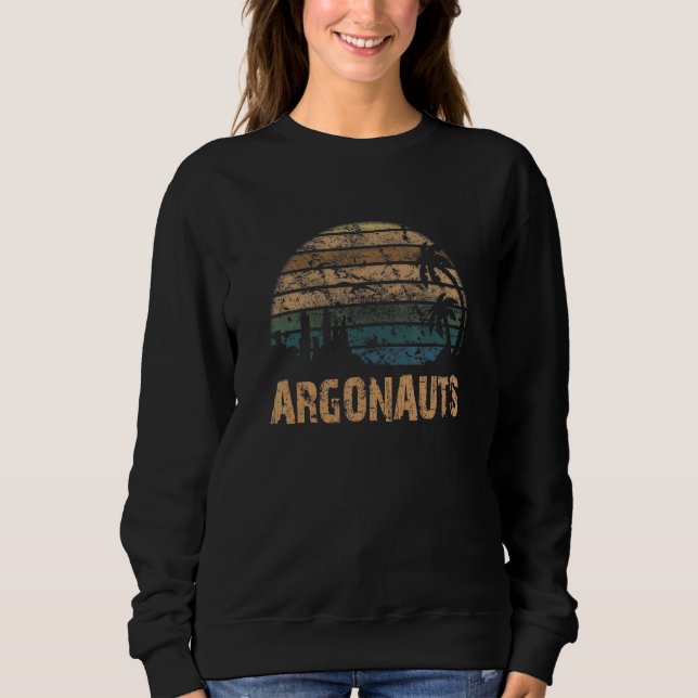Camiseta Argonauts Vintage Sunset Distressed (Frente)