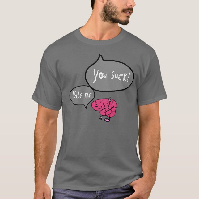 Camiseta Argumentação com seu cérebro (Frente)