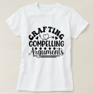 Camiseta Argumentos impermeáveis Presente Jurídico