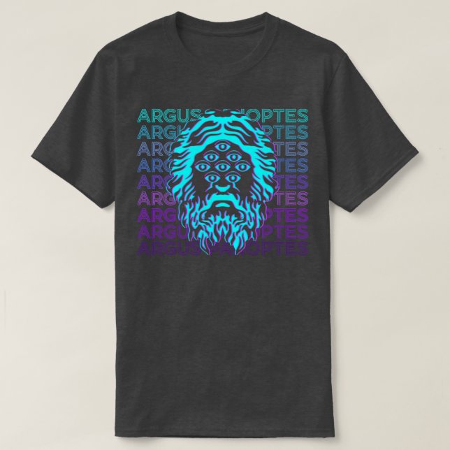 Camiseta Argus Panoptes Argos Mitologia Grega Retro Argus P (Frente do Design)