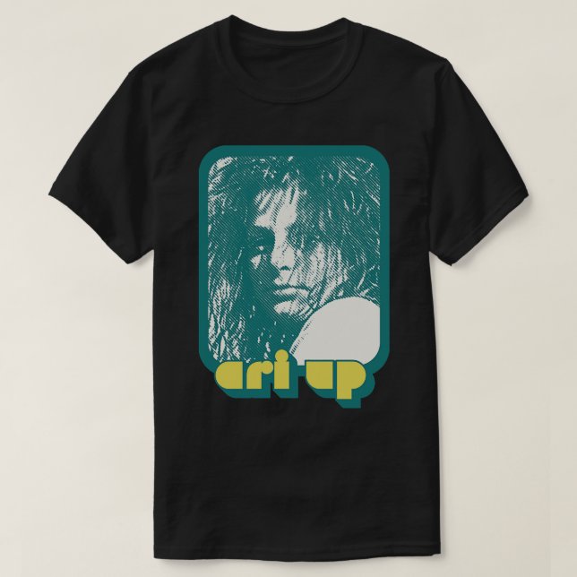 Camiseta Ari Para Cima Design De Ventilador Retrorestésico (Frente do Design)