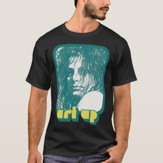 Camiseta Ari Para Cima Design De Ventilador Retrorestésico