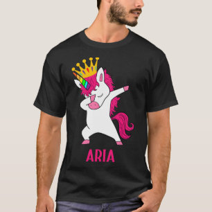Camiseta ARIA Personalizada Dabbing Unicorn Queen