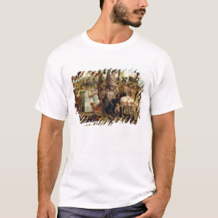 Camiseta Ariadne em Naxos, da história de Theseus (óleo o