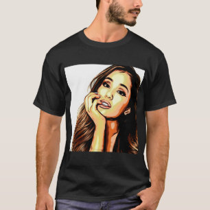 Camiseta Arianna Grande Foto Face Design