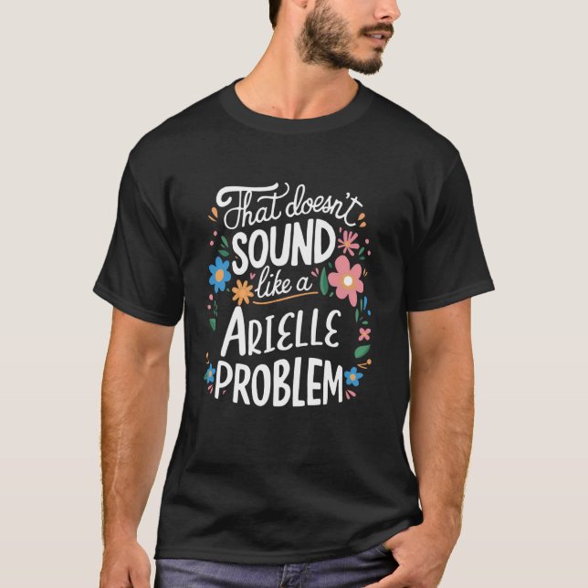 Camiseta Arielle Personalizou as Meninas da Flor Cuta Ariel (Frente)