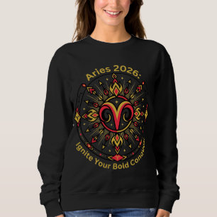 Camiseta Áries 2026 Mandala do Zodíaco Astrólogo do Signo