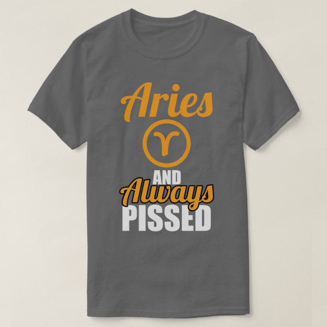 Camiseta Aries E Sempre Piscados (Frente do Design)