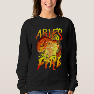 Camiseta Aries Está Em Fogo Astrologia Sinal Zodiac