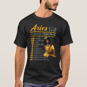 Camiseta Aries Fatos Incrível Sinal Zodíaco Horoscópio Aniv