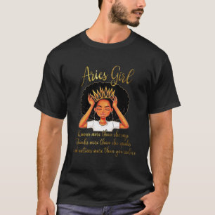 Camiseta Aries Girls São Nasceres de 21 de março a 19 de ab