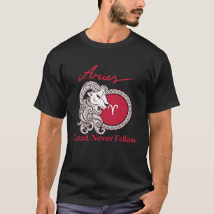Camiseta Aries I Lead Nunca Seguir