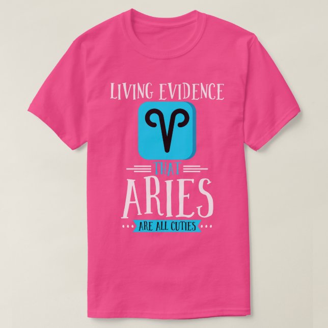 Camiseta Aries Living Evidence (Frente do Design)