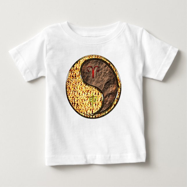 Camiseta Áries & Macaco de Terra (Frente)