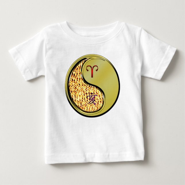 Camiseta Áries & Porco de Metal (Frente)