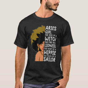 Camiseta Aries Queen for Women Astrology Zodiac Aries Girl