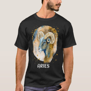 Camiseta Aries Ram - Símbolo Astrológico De Incêndio Zodiac