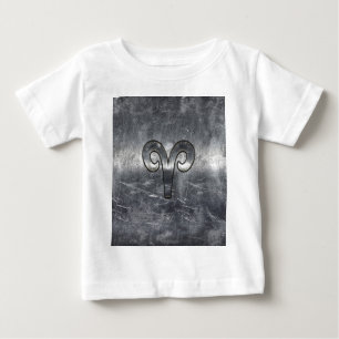 Camiseta Aries Símbolo Zodiac Estilo Industrial