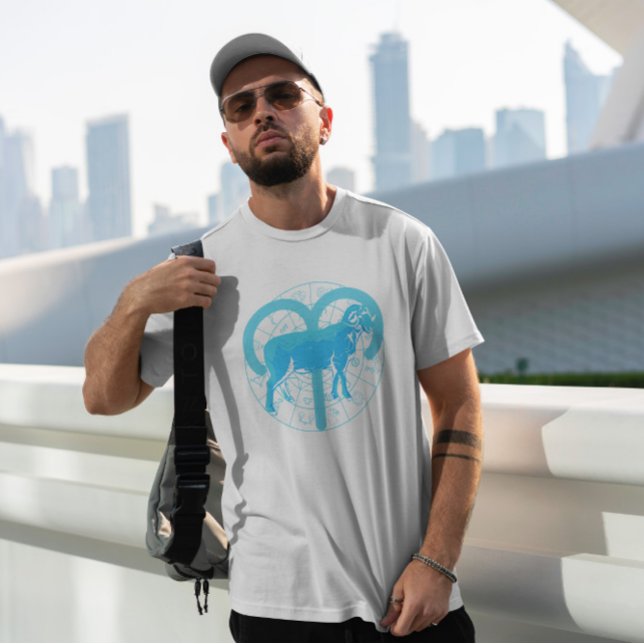 Camiseta Aries - Sinal Zodiac (Criador carregado)