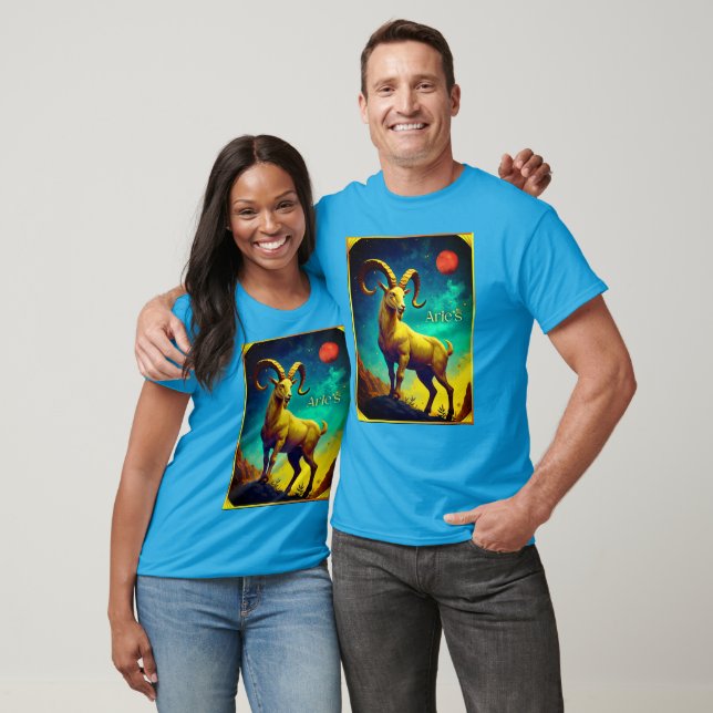 Camiseta Aries the Ram Zodiac Sign (Unissex)