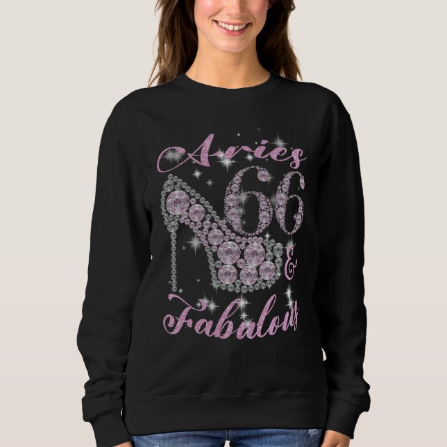 Camiseta Aries Women 66 & Fabulously Sparkly High Heels 66t (Frente)