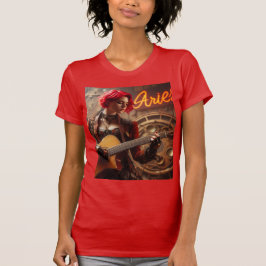 Camiseta Aries Zodiac Musical Guitar