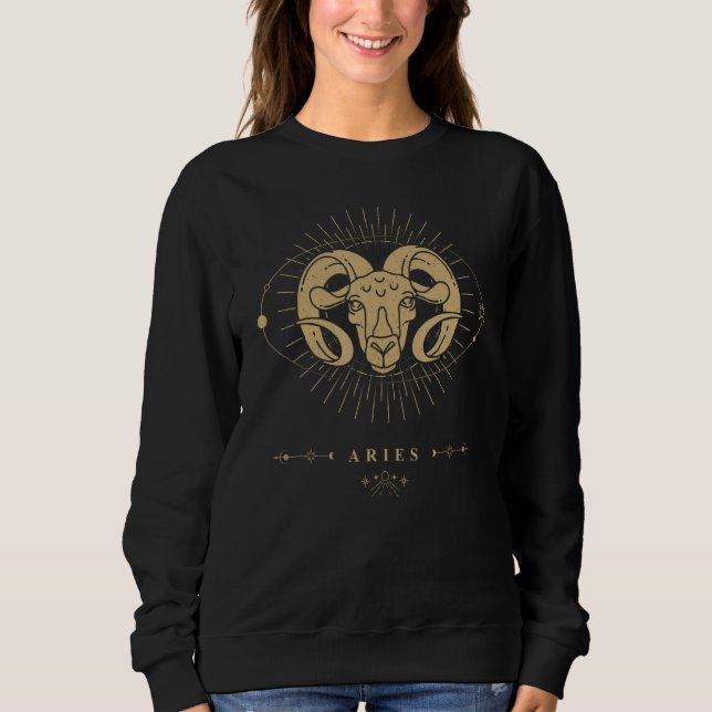 Camiseta Aries zodiac sign 2 (Frente)